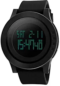 V2A S Shock Digital Black Dial Men's Watch