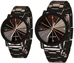 Skylark Analog Black Dial Unisex Adult Watch prizamCouplemetal