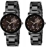 Skylark Analog Black Dial Unisex Adult Watch Studentcouplemetal