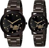 Skylark Analog Black Dial Unisex's Watch HubbywifeyMetal