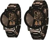 Skylark Analog Brown Dial Unisex Adult Watch Love Tree