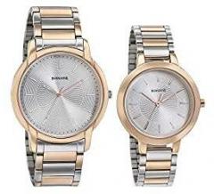 Sonat Sonata Pairs Analog Silver Dial unisex Watch 770318141KM01/NN770318141KM01/NP770318141KM01