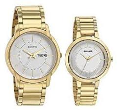 Sonat Sonata Pairs Analog White Dial unisex Watch 770318141YM01/NN770318141YM01/NP770318141YM01