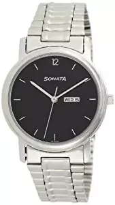 Analog Black Dial Men's Watch NK1013SM04