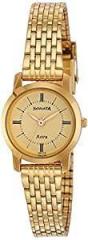 Sonata Analog Champagne Dial Women's Watch NM87018YM01 / NL87018YM01