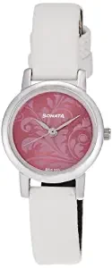 Analog Pink Dial Women's Watch NK8976SL03W