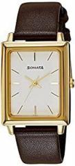 Sonata analog White Dial Men's Watch NM7078YL01/NN7078YL01