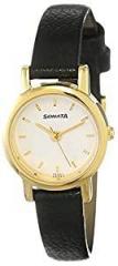 Sonata Analog White Dial Women's Watch NL8976YL02W/NP8976YL02W