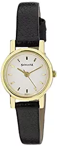 Sonata Analog White Dial Women's Watch NL8976YL02W