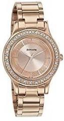 Sonata Blush It Up Analog Rose Gold Dial Women's Watch NM8123WM03 / NL8123WM03