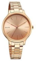 Sonata Blush Quartz Analog Rose Gold dial Stainless Steel Strap Watch for Women 87050WM08