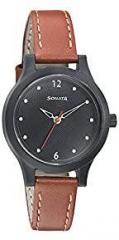 Sonata Essentials Analog Black Dial Women's Watch 87030PL04/NN87030PL04W