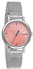 Sonata Linnea Analog Pink Dial Women's Watch 8174SM02