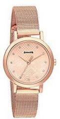 Sonata Linnea Analog Rose Gold Dial Women's Watch 8174WM02