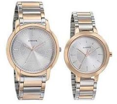 Sonata Pairs Analog Silver Dial unisex Watch 770318141KM01/NN770318141KM01/NP770318141KM01