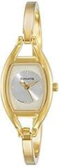 Sonata Pankh Silver Dial Women Watch With Metal Strap NR8114YM06