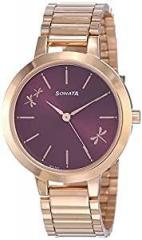 Sonata Play Analog Purple Dial Women's Watch NN8141WM02/NP8141WM02