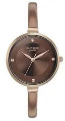 Sonata Poze Quartz Analog Brown Dial Metal Strap Watch for Women SP80013KM01