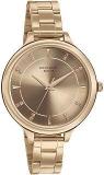 Sonata Poze Quartz Analog Rose Gold Dial Metal Strap Watch For Women SP80015WM01