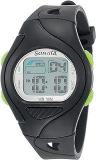 Sonata SF Digital Grey Dial Plastic Strap Unisex Watch NS87011PP01