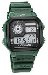 Sonata SF Hexa Digital Dial Unisex Watch with Polyurethane Strap 77123PP03