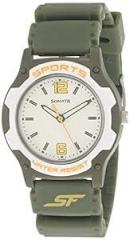 Sonata SF Quartz Analog White Dial Plastic Strap Watch for Men NR7921PP15