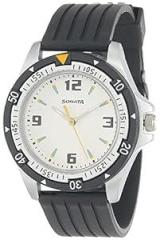 Sonata SF Quartz Analog White Dial Watch for Men NR7930PP01