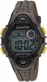 Sonata Super Fibre Digital Grey Dial Men's Watch NM87012PP01 / NL87012PP01