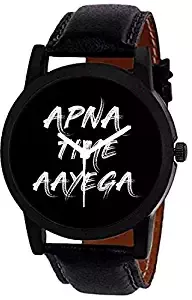 Swadesi Stuff Apna Time Aayega Color Analog Watch for Men & Women