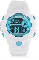 SWADESI STUFF Digital Multi Dial Kids Wrist Watch for Boys & Girls Black