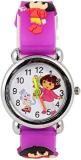 SWADESI STUFF Love Watch Series Analogue Girl's & Boy's Watch Purple Dial Purple Colored Strap