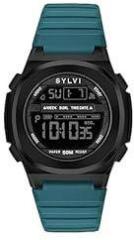 Sylvi Evoke Digital Sports Multi Functional Black Dial Watch for Boys & Girls | Watch for Men & Women | Unisex Watches