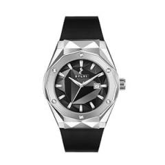 Sylvi Imperial Collection Analog Men's Watch Black Dial Black Colored Strap