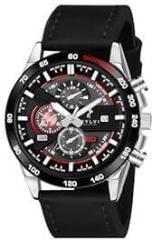 Sylvi Luxury Business Casual Party Wear Chronograph Date Display Watch for Men | Working Chronograph Watch for Men 556