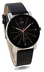 Talgo Analogue Women's Watch Black Dial Black Colored Strap