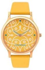 TEAL BY CHUMBAK Round Dial Analog Watch for Women|Urban Ballerina Collection| Solid Vegan Leather Strap|Gifts for Women/Girls/Ladies |Stylish Fashion Watch for Casual/Work