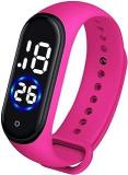 XTIME Slim Digital Led Bracelet Band Watch for Boys and Girls