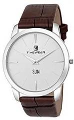 TIMEWEAR Analog Two Hands Slim Watch for Men