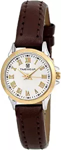 Analogue Round Beige Dial Women's Watch 107Wdtl