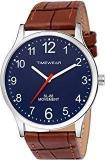 TIMEWEAR Blue Dial Brown Strap Watch For Men 232BDTG