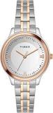 TIMEX 3 Hands Women Analog Dial Coloured Quartz Watch, Round Dial With 30 Mm Case Width