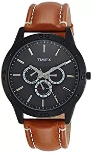 Analog Black Dial Men's Watch TW000U913