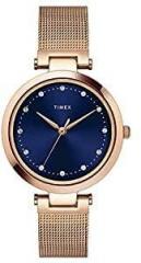 TIMEX Analog Blue Dial Unisex Adult Watch TWEL11824