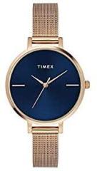 TIMEX Analog Blue Dial Women's Watch TWEL155SMU07