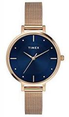 TIMEX Analog Blue Dial Women's Watch TWEL155SMU09