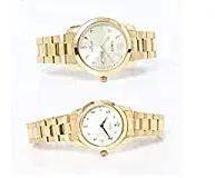 TIMEX Analog Champagne Dial Unisex's Watch TW00PR244