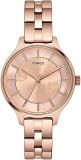 TIMEX Analog Pink Dial Unisex Adult Stainless Steel Watch Twel14808