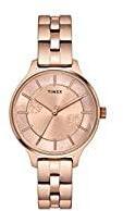 TIMEX Analog Pink Dial Unisex Adult Watch TWEL14808