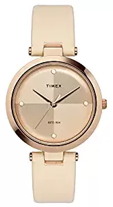 Analog Rose Gold Dial Women's Watch TWEL11817