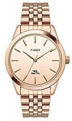 TIMEX Analog Rose Gold Dial Women's Watch TWEL13102